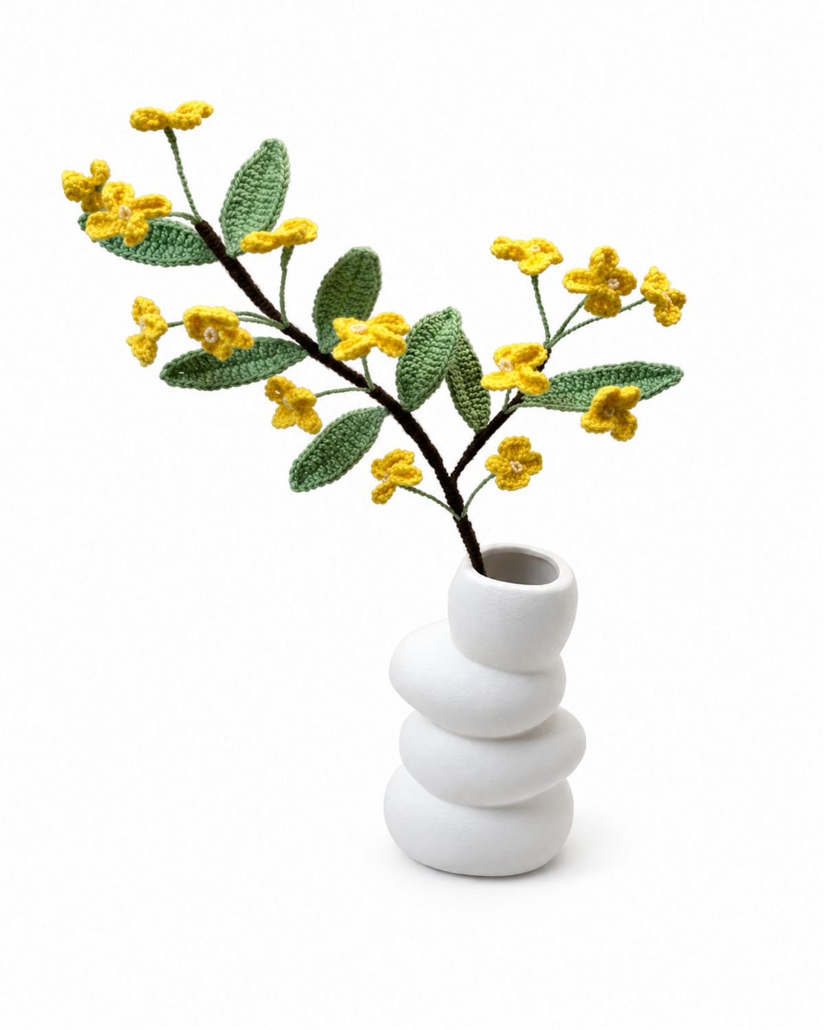 Osmanthus Crochet Flower Stem