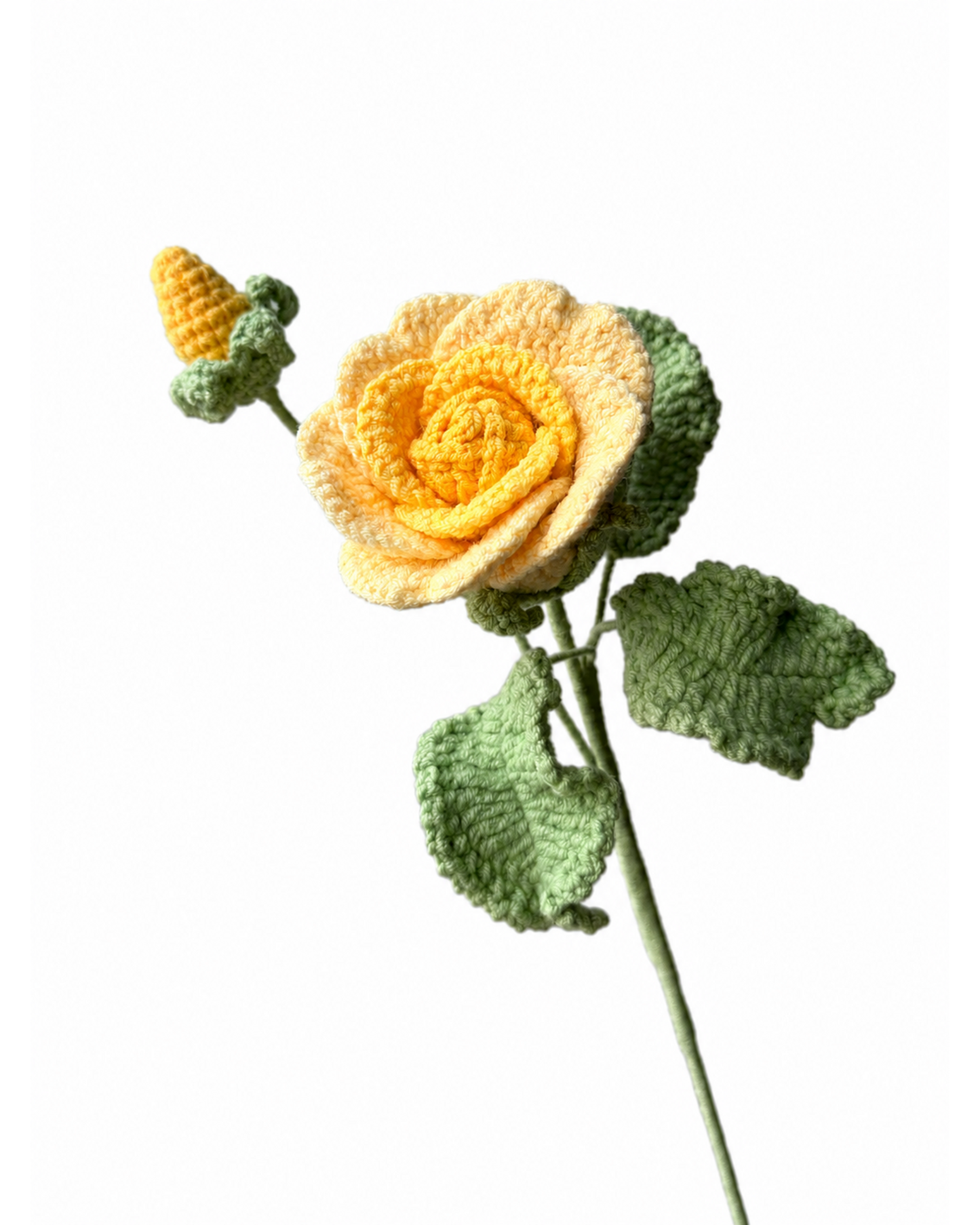 Rosa Crochet Flower Stem